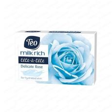 Тоалетен сапун Teo teta-a-tete Milk Rich Delicate Rose 100 гр.
