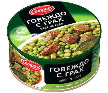 Боб яхния Compass 300 гр.
