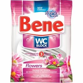 Bene WC block - flowers, 40 гр.