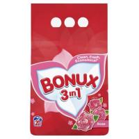 Bonux 3 в 1 Rose, прах за пране, 2 кг.