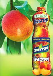 Нектар Derby Plus Праскова 1 л.