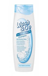 Wash & Go Ultra delicate, micellar water шампоан, 200мл.