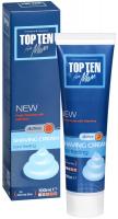 Крем за бръснене Top ten for men, син