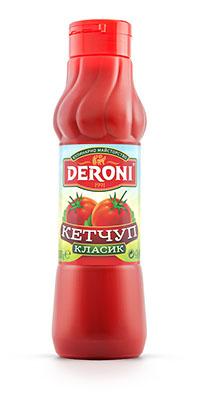 Кетчуп Класик Дерони, 500 гр.