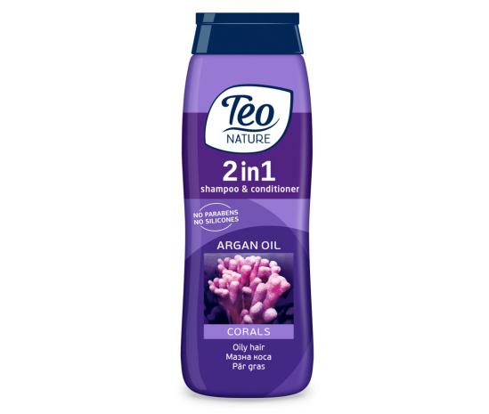 Шампоан и балсам Teo Nature Corals, 400 мл.