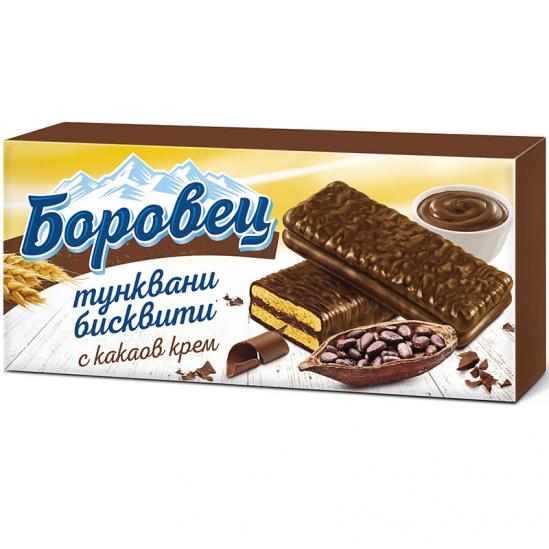 Бисквити Боровец Тунквани с Крем Какао 216 гр.
