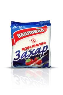 Захар кристална Национал, 500 гр.