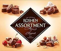 Шоколадови бонбони Roshen Assortment elegant, 145 гр.