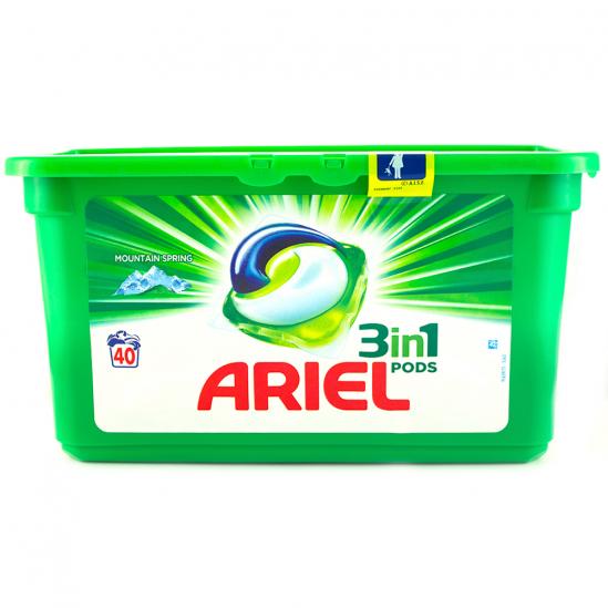 Капсули Ariel 3в1 PODS Планинска Пролет 40 капсули