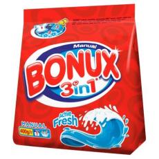 Bonux 3 in 1 active fresh, прах за пране, 2 кг.