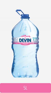 Вода DEVIN изворна 5 л. 