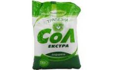 Трапезна сол Екстра йодирана Фамилекс, 1 кг.