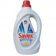 Savex gel, 2в1, течен перилен препарат за бели тъкани, 1.1л.