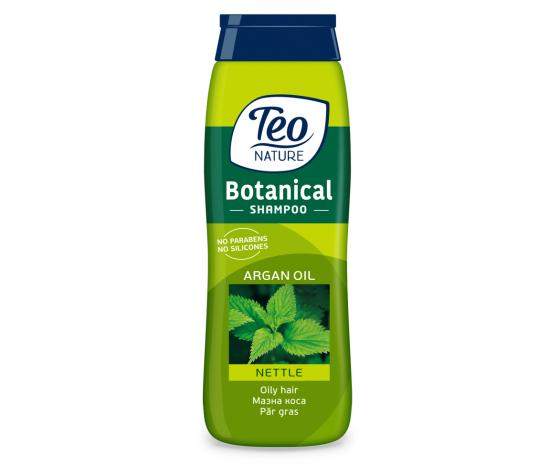 Шампоан Teo Nature Botanical с арганово масло и коприва 400 мл.