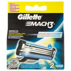 Резервни Ножчета Gillette Mach 3 Regular 2 Бройки