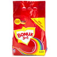 Bonux 3в1 Цветно за 20 пранета 1.4 кг.