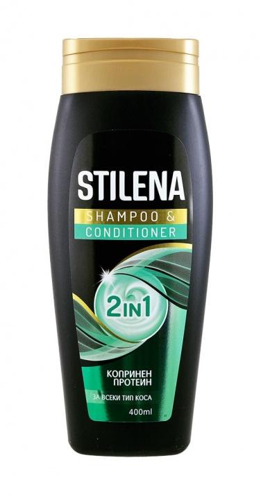 Шампоан Stilena shapmoo i conditioner 2в1, 400мл.