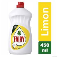 Fairy lemon, препарат за съдове, 450мл.