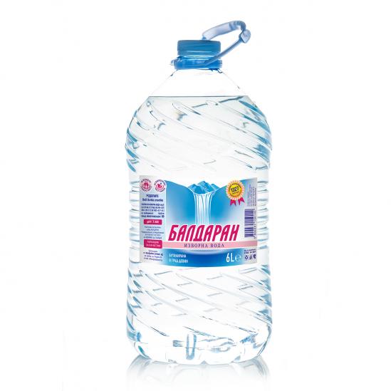 Изворна вода Балдаран 6 л.