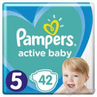 Пелени Pampers active baby размер 5; 11-16кг. 42бр.