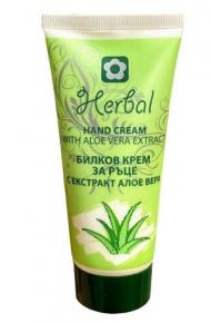 Herbal Билков крем за ръце с екстракт Алое вера 50 мл.