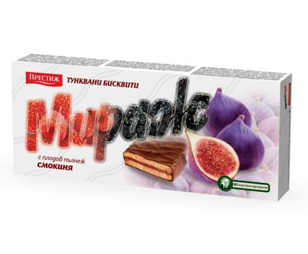 Тунквани бисквити Мираж Смокиня, 200 гр.