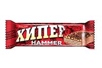 Шоколадова вафла ХИПЕР HAMMER Фъстъци