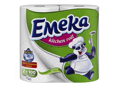 Кухненеска хартия Emeka White 2 х 100 листа