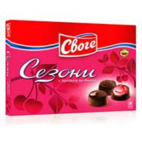 Шоколадови Бонбони Сезони с аромат на Вишна 160 гр.