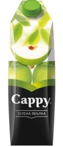 Cappy Зелена Ябълка нектар 1 л.