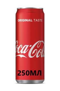 Кока-Кола КЕН - 250 мл.