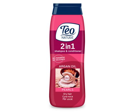 Шампоан Teo Nature Botanical Арганово Масло и Перли 400 мл.